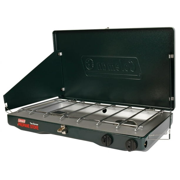 Coleman Matchlight 10,000 BTU Black 2-Burner Propane Range