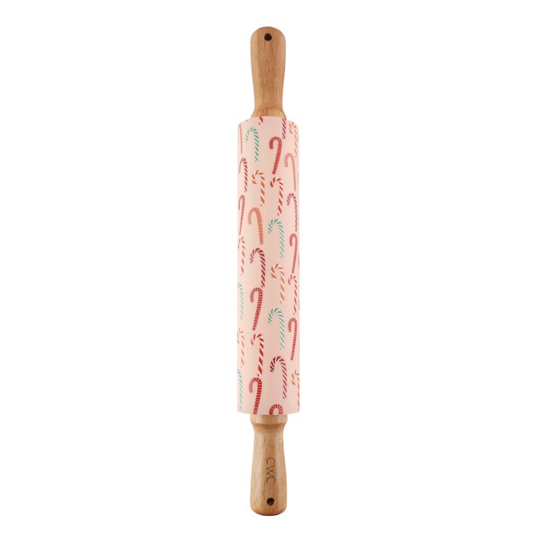 Cook dinner With Shade 17-inch Pink Silicone Rolling Pin