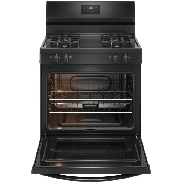 Frigidaire 30-Inch Black Freestanding Fuel Vary