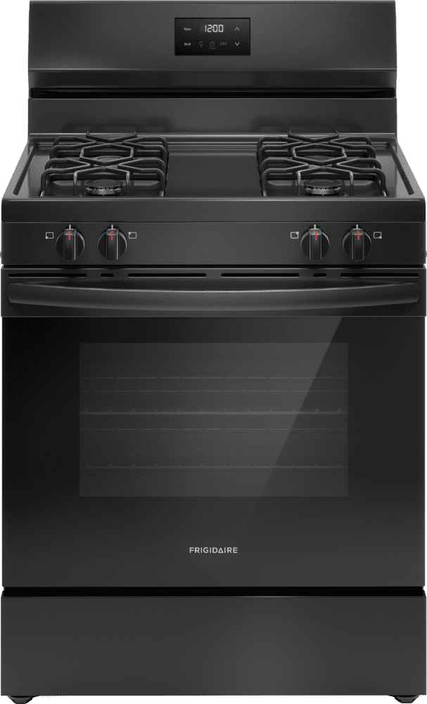 Frigidaire 30-Inch Black Freestanding Fuel Vary